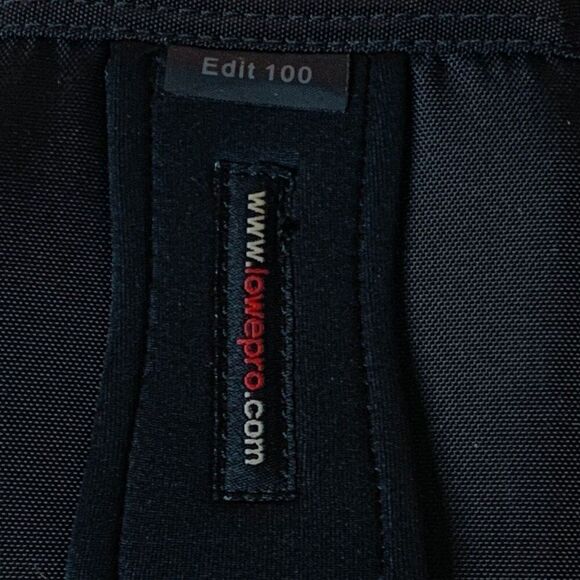 Lowepro Case Edit 100 Black Shoulder StrapsCarrying Camera Camcorder E20 - Picture 8 of 8